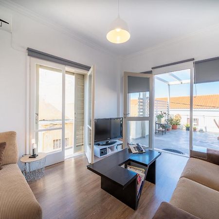The Roof - Flat Sea View In Aegina Town Apartment ภายนอก รูปภาพ